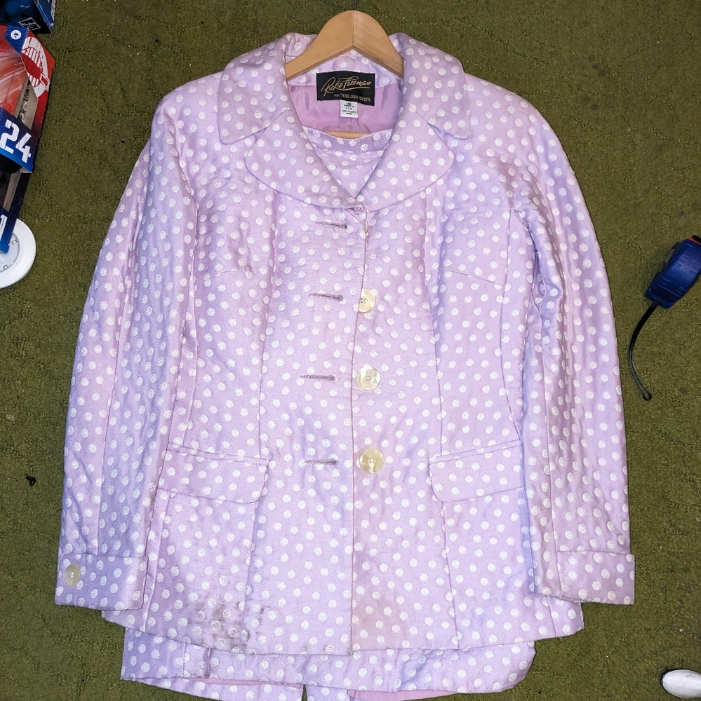 Vintage Woman's Skirt Set by Rickie Freeman